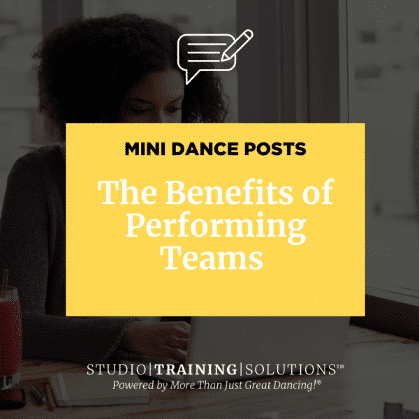 The Benefits of Performing Teams