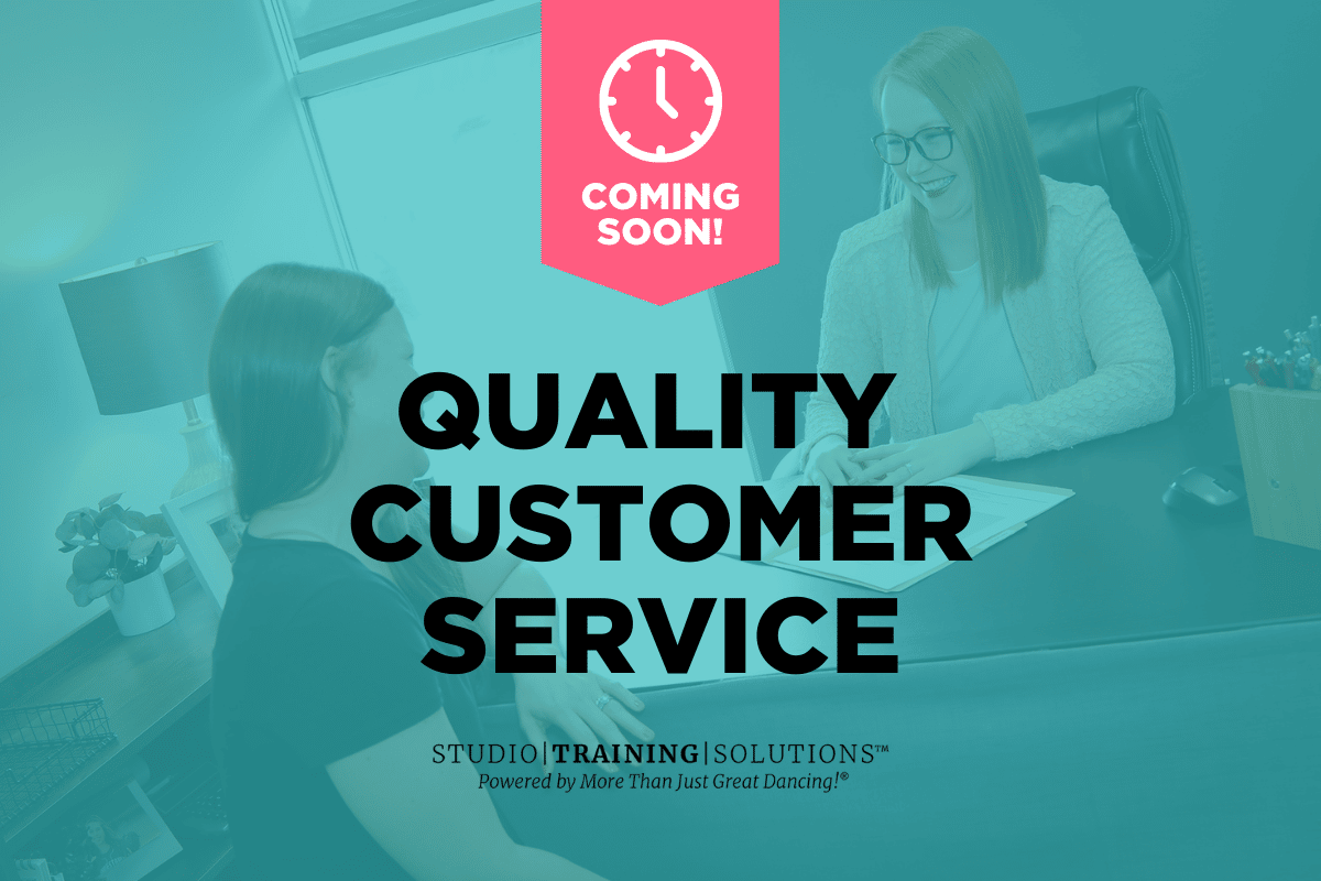 Quality Customer Service Coming Soon